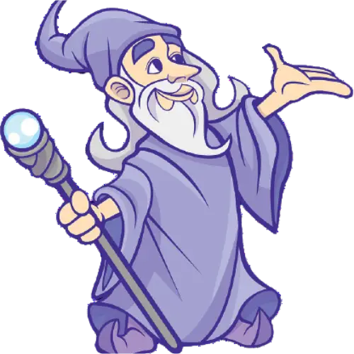 Magic Movers LLC Wizard Logo